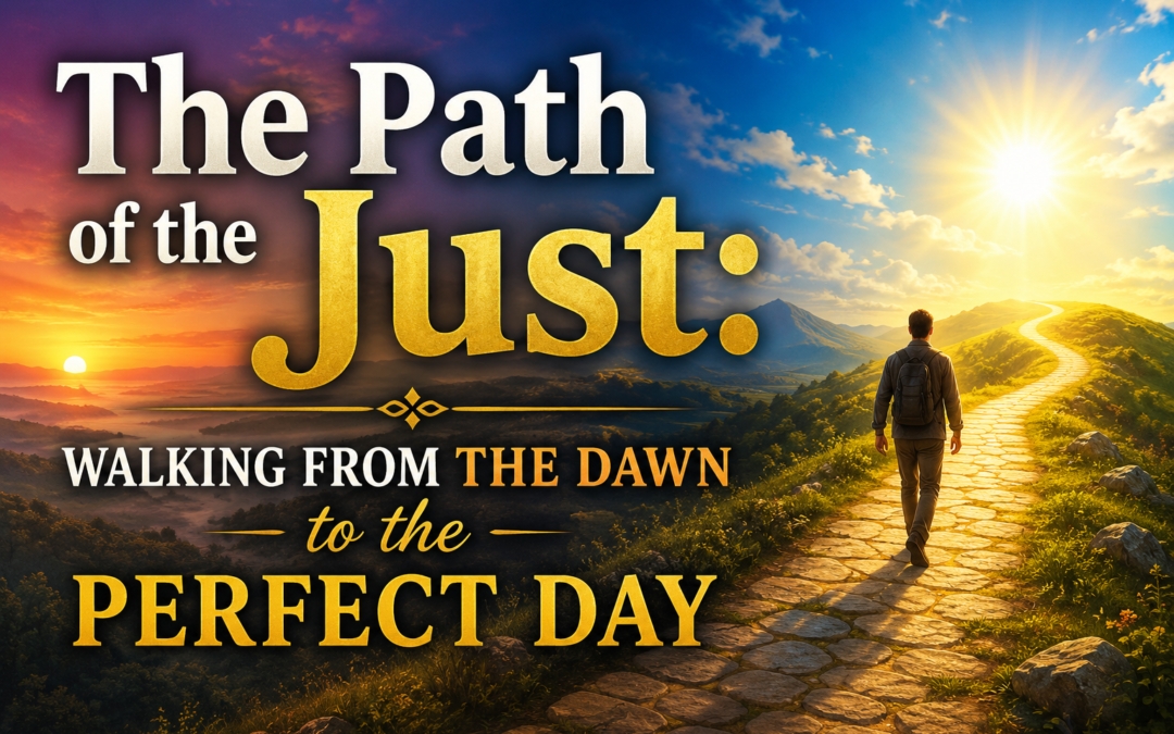 The Path of the Just: Walking from the Dawn to the Perfect Day